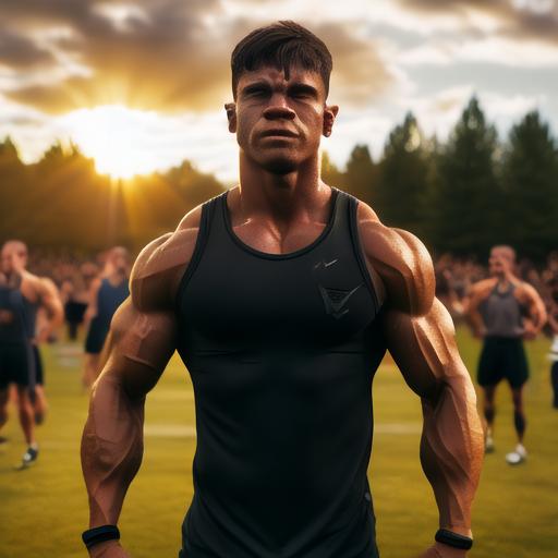 运动员们用实力诠释奋发向上的精神